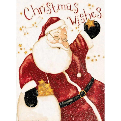 Wishes Black Modern Wood Framed Art Print with Double Matting by DiPaolo, Dan