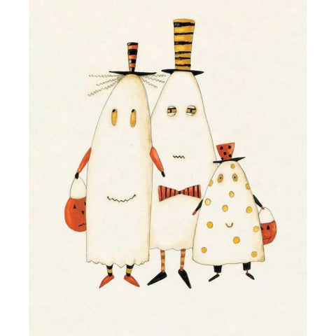 Family Black Modern Wood Framed Art Print with Double Matting by DiPaolo, Dan