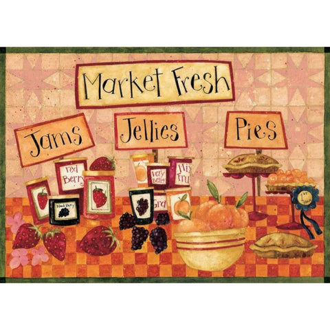 Legacy Market  Fresh Black Modern Wood Framed Art Print by DiPaolo, Dan