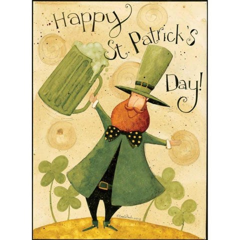 Green Gold Ornate Wood Framed Art Print with Double Matting by DiPaolo, Dan