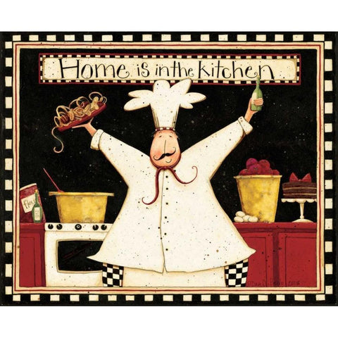 Kitchen Gold Ornate Wood Framed Art Print with Double Matting by DiPaolo, Dan