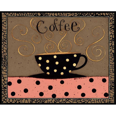 Drink Up Black Modern Wood Framed Art Print by DiPaolo, Dan