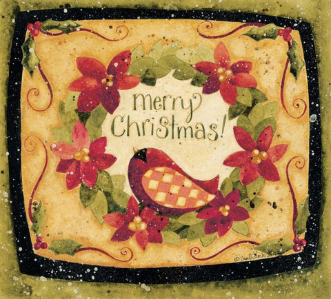 Wreat Black Ornate Wood Framed Art Print with Double Matting by DiPaolo, Dan