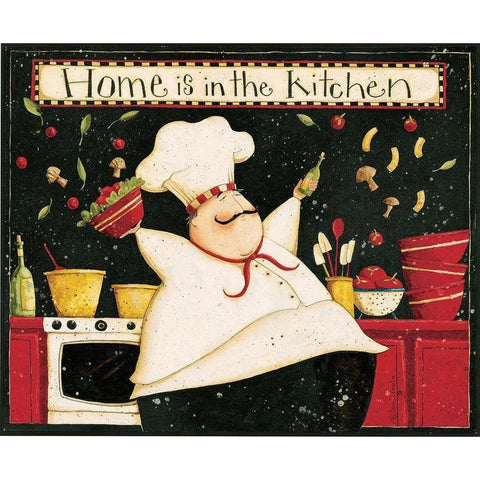 Home Kitchen Black Modern Wood Framed Art Print with Double Matting by DiPaolo, Dan