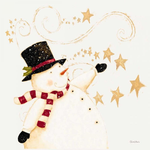 Cold Guy Black Modern Wood Framed Art Print with Double Matting by DiPaolo, Dan