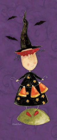 Trixies Sister Black Ornate Wood Framed Art Print with Double Matting by DiPaolo, Dan