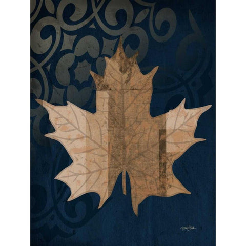 Maple Gold Ornate Wood Framed Art Print with Double Matting by Stimson, Diane