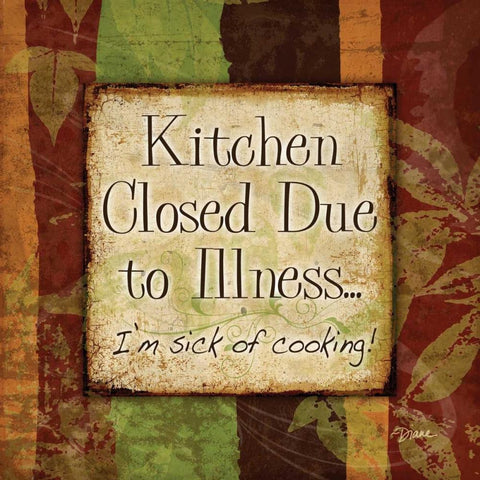 Spice Kitchen Closed Black Modern Wood Framed Art Print with Double Matting by Stimson, Diane