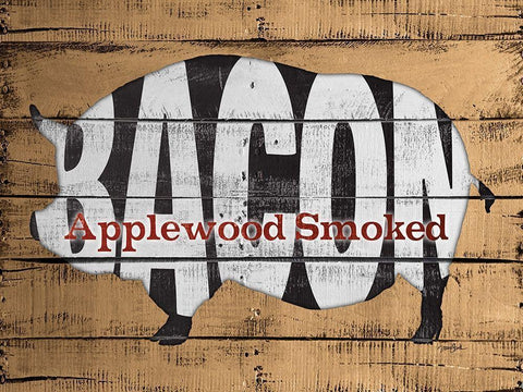 Applewood Smoked White Modern Wood Framed Art Print with Double Matting by Stimson, Diane