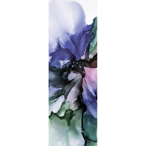 Vibrant Floral 2 Gold Ornate Wood Framed Art Print with Double Matting by Debs, Emma Catherine