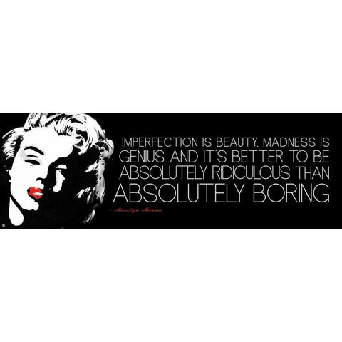 Monroe B Black Modern Wood Framed Art Print with Double Matting by Rodriquez Jr, Enrique