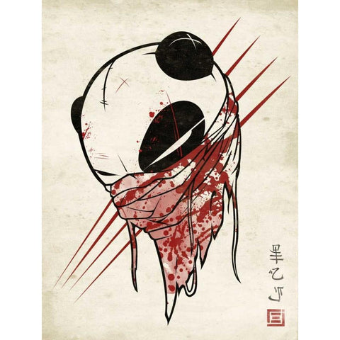 Pandana Black Modern Wood Framed Art Print by Rodriquez Jr, Enrique