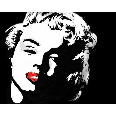 Monroe 7 Black Modern Wood Framed Art Print with Double Matting by Rodriquez Jr, Enrique