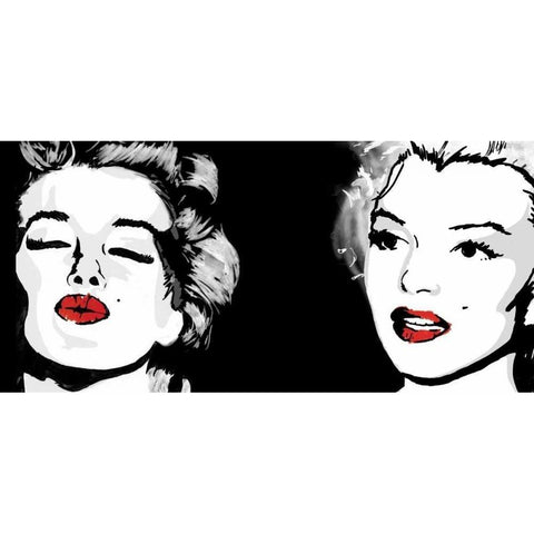 Monroe 9 White Modern Wood Framed Art Print by Rodriquez Jr, Enrique