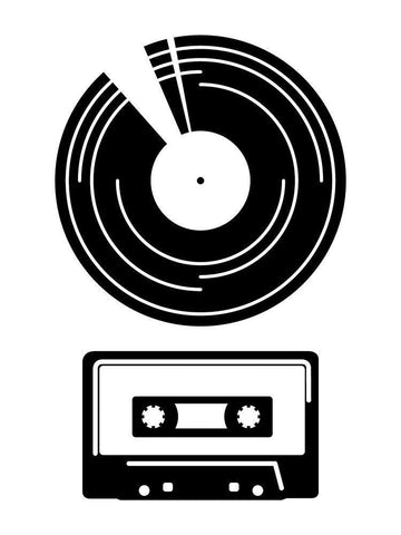 Music Entertainment Black Ornate Wood Framed Art Print with Double Matting by Rodriguez, Enrique