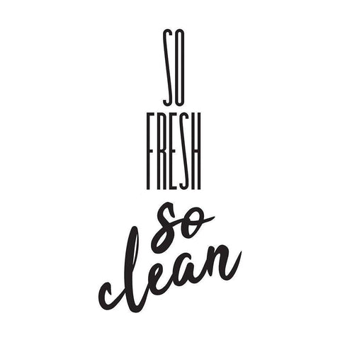 So Fresh White Modern Wood Framed Art Print by Rodriquez Jr, Enrique