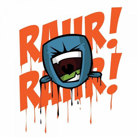 Rahr 1 Black Ornate Wood Framed Art Print with Double Matting by Rodriquez Jr, Enrique