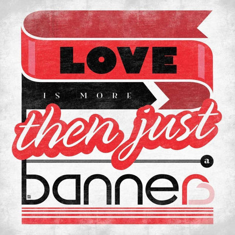 Love Beyond Love Black Ornate Wood Framed Art Print with Double Matting by Rodriquez Jr, Enrique