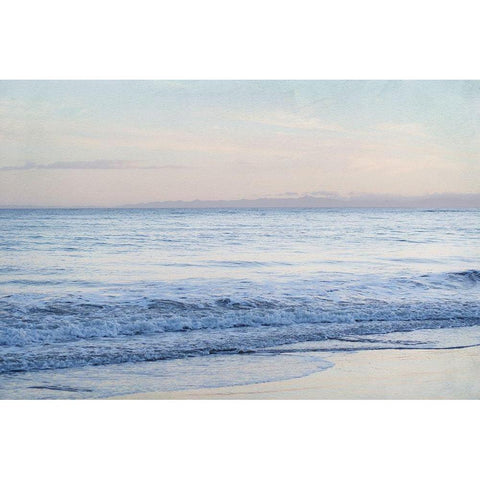 Coastal Evening I Gold Ornate Wood Framed Art Print with Double Matting by Urquhart, Elizabeth