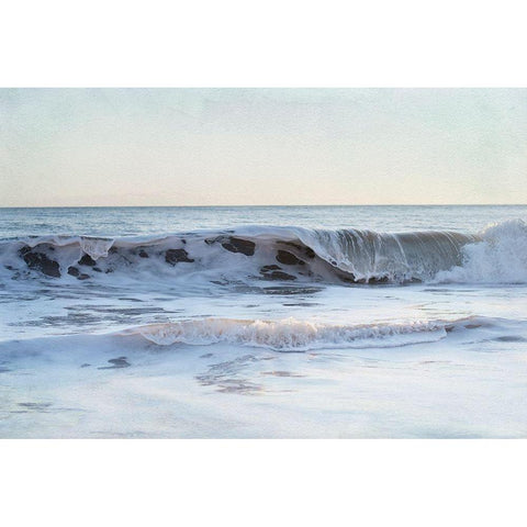 Coastal Evening III Gold Ornate Wood Framed Art Print with Double Matting by Urquhart, Elizabeth