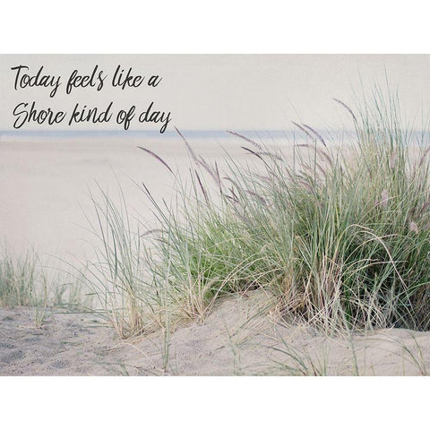 Shore Feelings 2 White Modern Wood Framed Art Print by Urquhart, Elizabeth