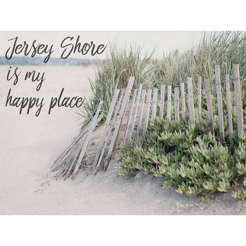 Happy Jersey White Modern Wood Framed Art Print by Urquhart, Elizabeth