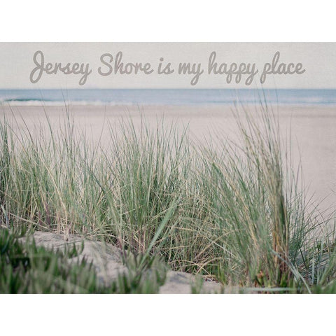 Jersey Happiness Black Modern Wood Framed Art Print with Double Matting by Urquhart, Elizabeth