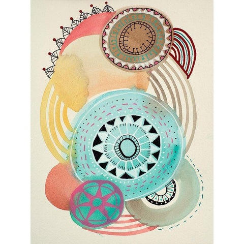 Irresistible 4 Black Modern Wood Framed Art Print by Evans-Sills, Faith