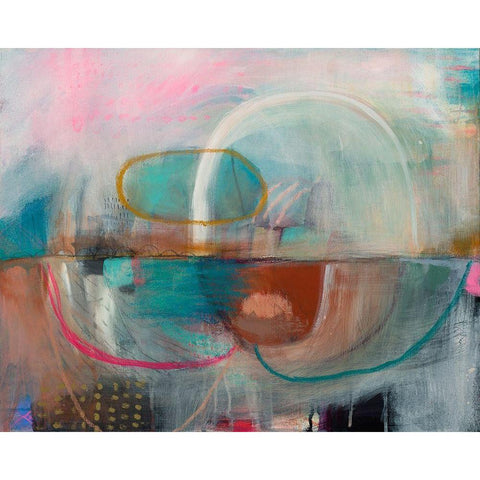 The Dome Black Modern Wood Framed Art Print with Double Matting by Evans-Sills, Faith