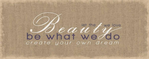 Create Your Own Dream Black Ornate Wood Framed Art Print with Double Matting by Gibbons, Lauren