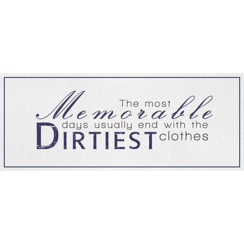 Memorable Days Black Modern Wood Framed Art Print with Double Matting by Gibbons, Lauren