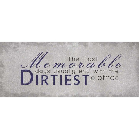 Dirtiest Clothes Gold Ornate Wood Framed Art Print with Double Matting by Gibbons, Lauren