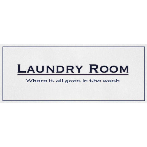 In The Wash Black Modern Wood Framed Art Print by Gibbons, Lauren