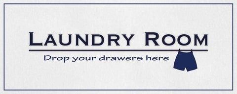 Drop Your Drawers Black Ornate Wood Framed Art Print with Double Matting by Gibbons, Lauren