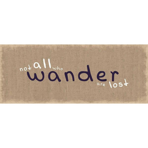 Wander Gold Ornate Wood Framed Art Print with Double Matting by Gibbons, Lauren