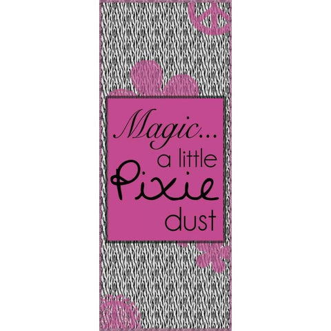 Pixie Dust White Modern Wood Framed Art Print by Gibbons, Lauren