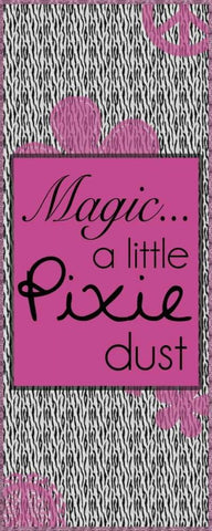 Pixie Dust Black Ornate Wood Framed Art Print with Double Matting by Gibbons, Lauren