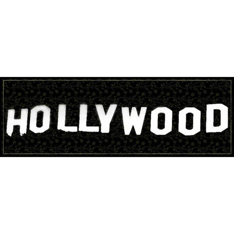 Hollywood Horizon Black Modern Wood Framed Art Print with Double Matting by Gibbons, Lauren