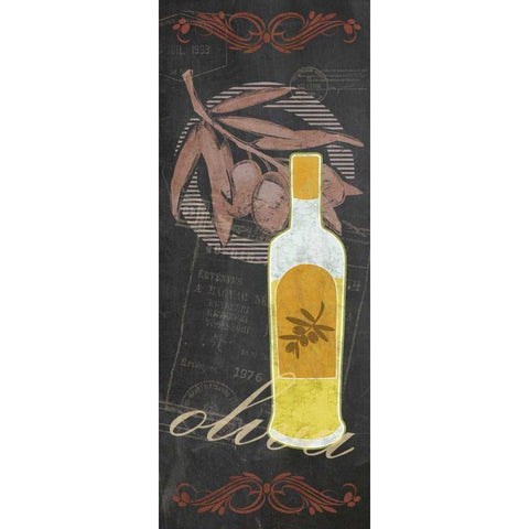 Olive Oil B Gold Ornate Wood Framed Art Print with Double Matting by Gibbons, Lauren