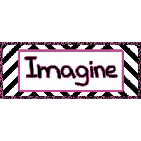 Tween Imagine Black Modern Wood Framed Art Print with Double Matting by Gibbons, Lauren