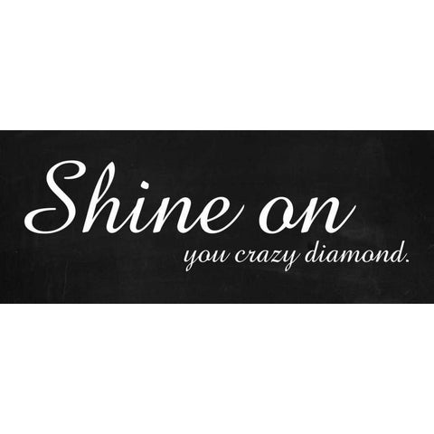 Shine On White Modern Wood Framed Art Print by Gibbons, Lauren