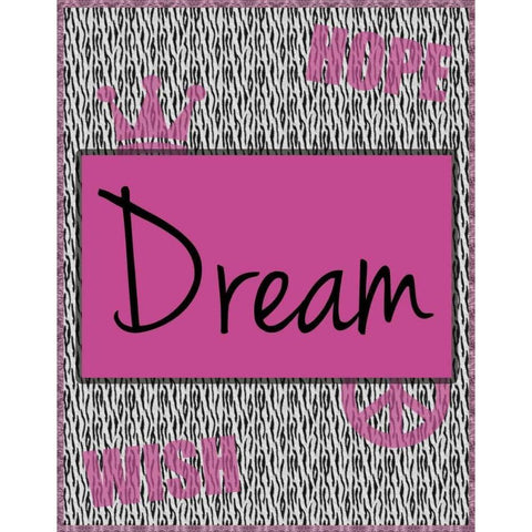 Dream Black Modern Wood Framed Art Print by Gibbons, Lauren