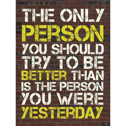 Better Than Black Modern Wood Framed Art Print with Double Matting by Gibbons, Lauren