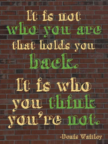Hold Back White Modern Wood Framed Art Print with Double Matting by Gibbons, Lauren