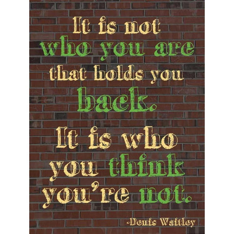 Hold Back Black Modern Wood Framed Art Print by Gibbons, Lauren