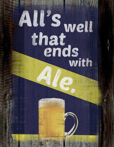 Ale White Modern Wood Framed Art Print with Double Matting by Gibbons, Lauren