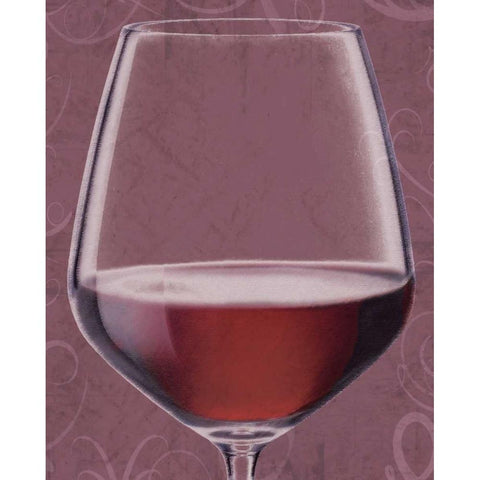 Wine 5 Black Modern Wood Framed Art Print with Double Matting by Gibbons, Lauren