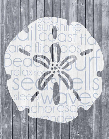 Shell Wood Panel Black Ornate Wood Framed Art Print with Double Matting by Gibbons, Lauren
