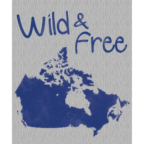 Wild Freedom White Modern Wood Framed Art Print by Gibbons, Lauren