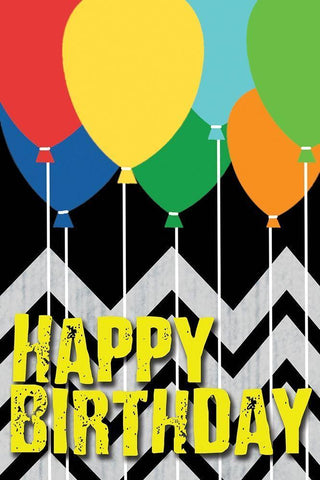Birthday Black Ornate Wood Framed Art Print with Double Matting by Gibbons, Lauren